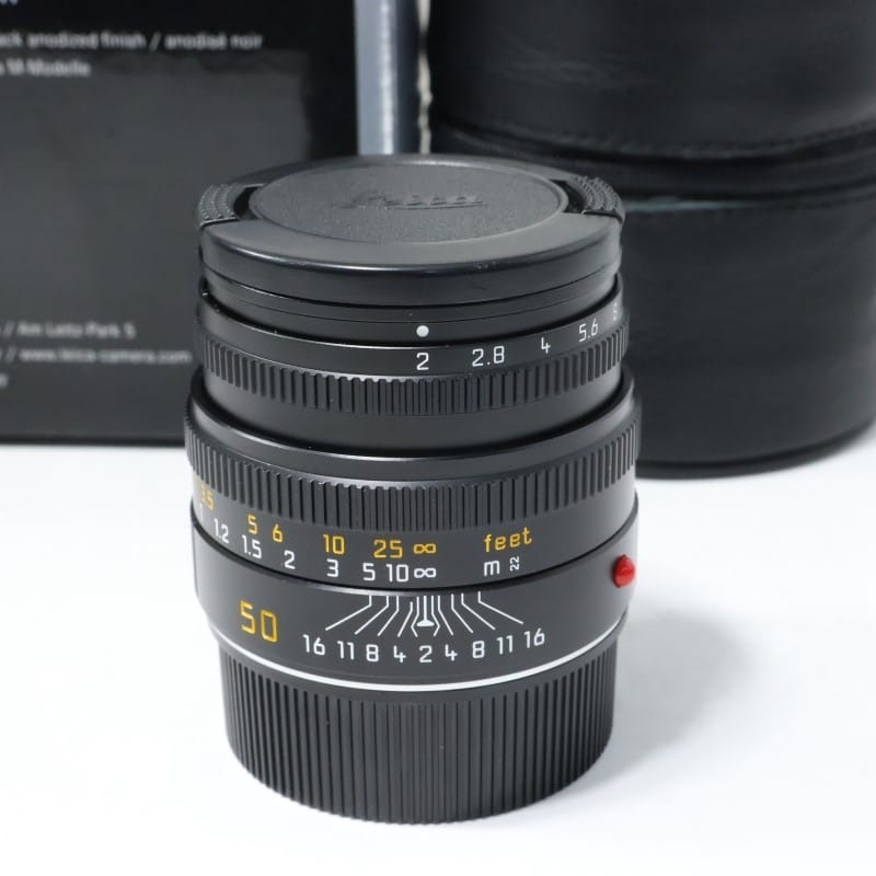 ズミクロン M 50mm F2 ブラック 6bit 11826 (11826C)