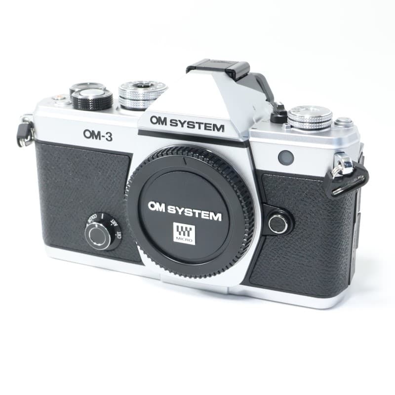 OM SYSTEM OM-3 ボディー シルバー