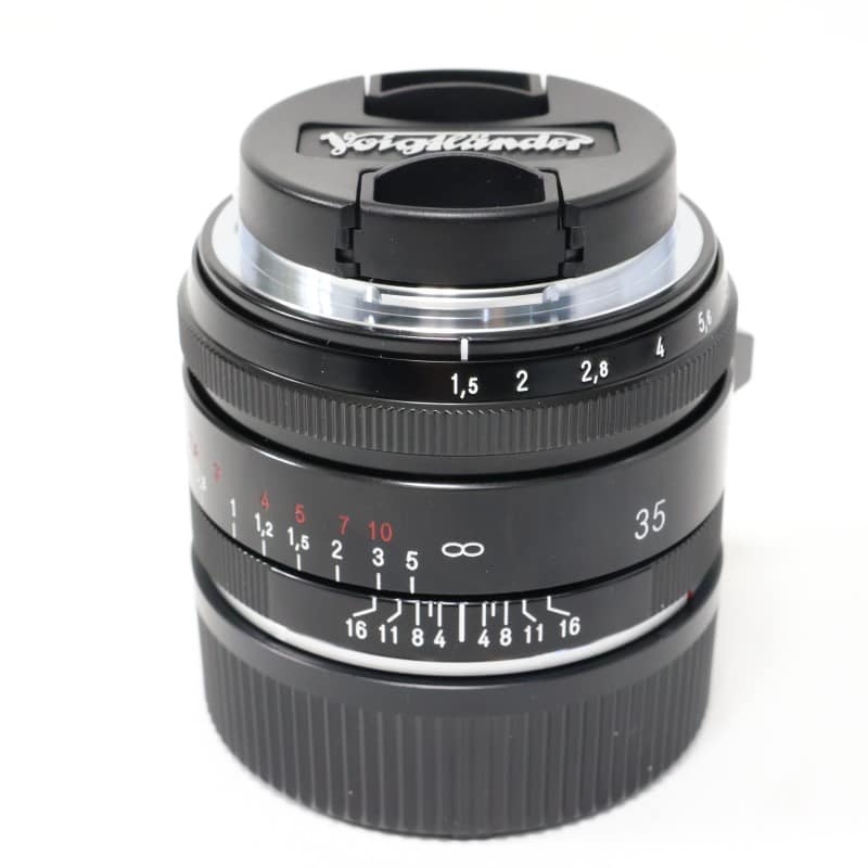 NOKTON Vintage Line 35mm F1.5 Aspherical Type II VM ブラックペイント