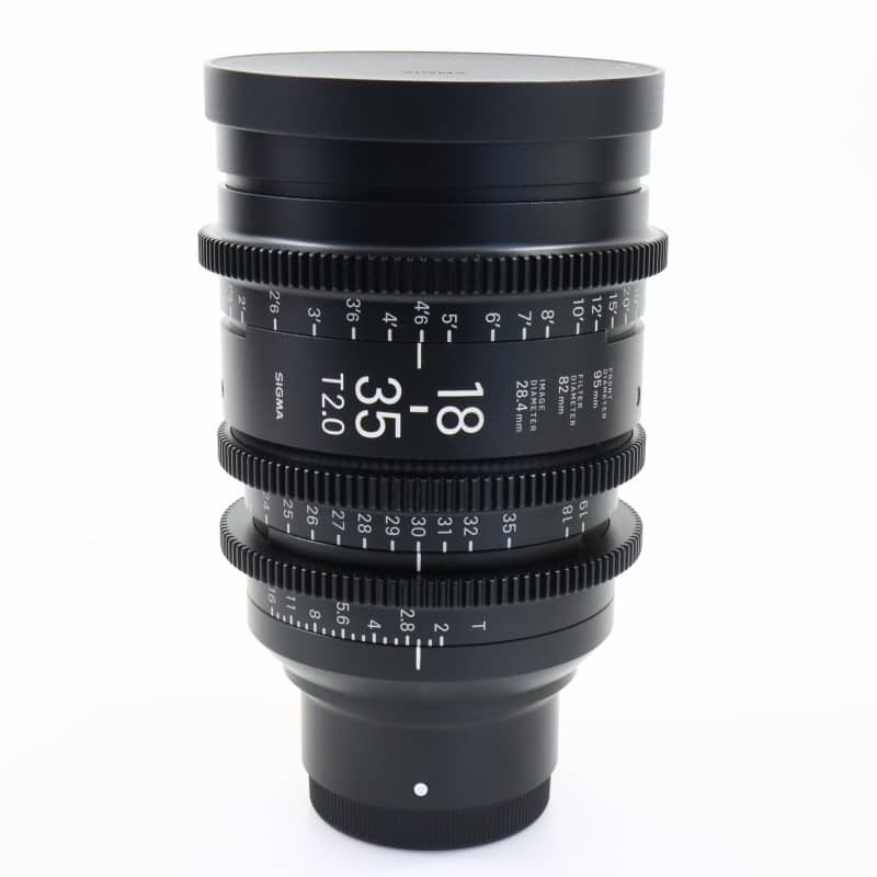 18-35mm T2/E feet [High Speed Zoom Line 18-35mm T2 Eマウント フィート表示]
