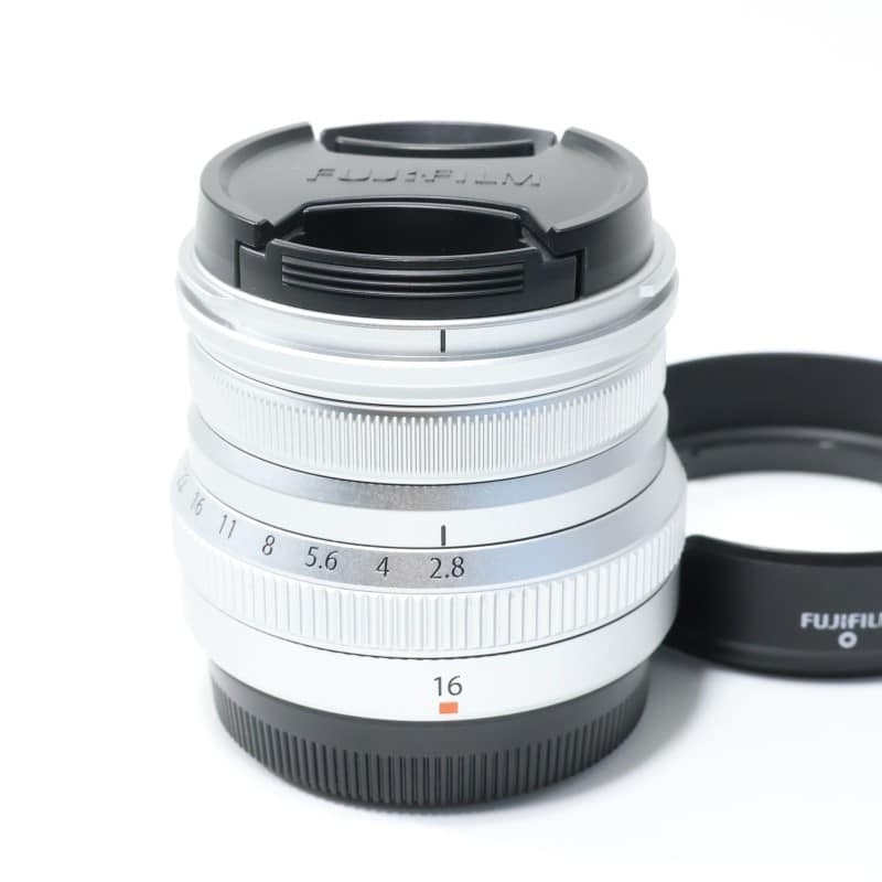 フジノンレンズ XF16mmF2.8 R WR シルバー