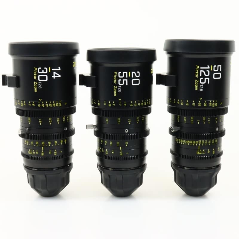 DZO-7220001B/2B/3B-Kit [Pictor Zoom 3個レンズキット ブラック 保IIIケース付]