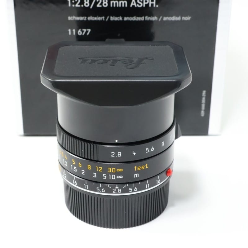 ライカ エルマリートM f2.8/28mm ASPH. ブラック 11677