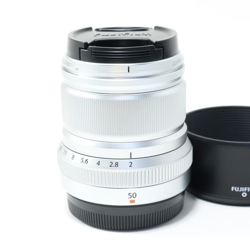 フジノンレンズ XF50mmF2 R WR シルバー