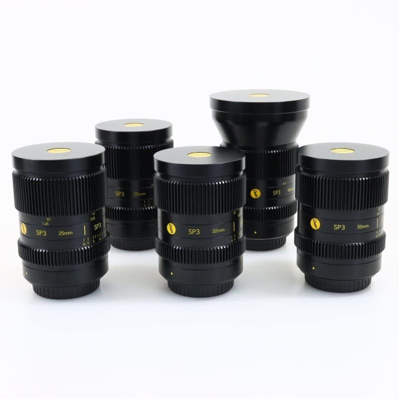 SP3-5set [Cooke SP3 5本セット (E・RFマウント)]