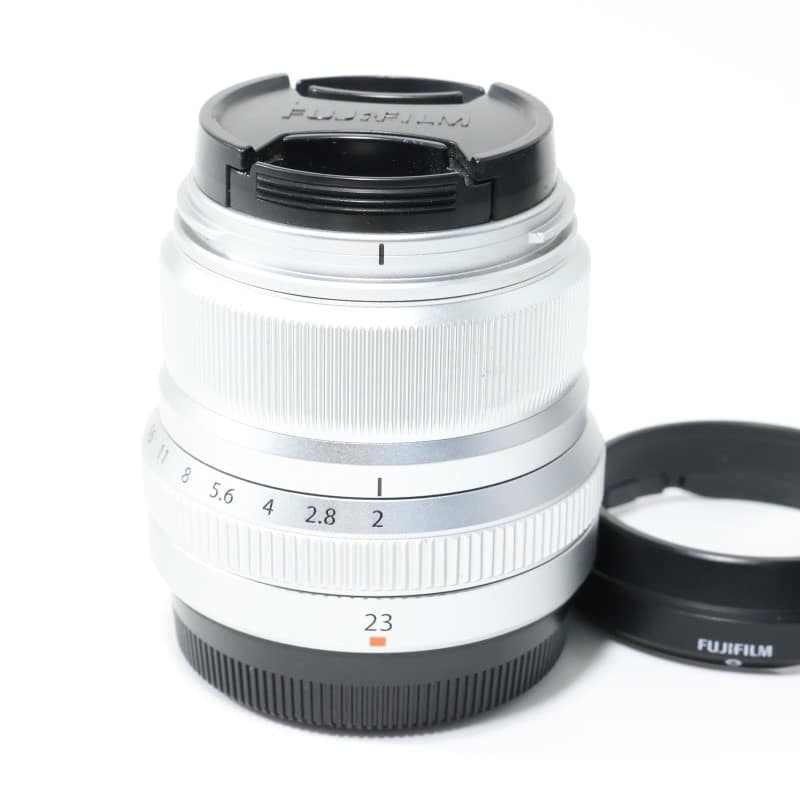 フジノンレンズ XF23mmF2 R WR シルバー