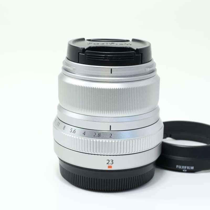 フジノンレンズ XF23mmF2 R WR シルバー