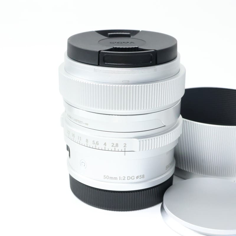 Sigma 50mm F2 DG | Contemporary Lマウント シルバー