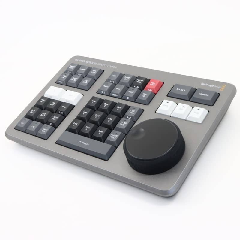 DV/RES/BBPNLMLEKA [DaVinci Resolve Speed Editor]