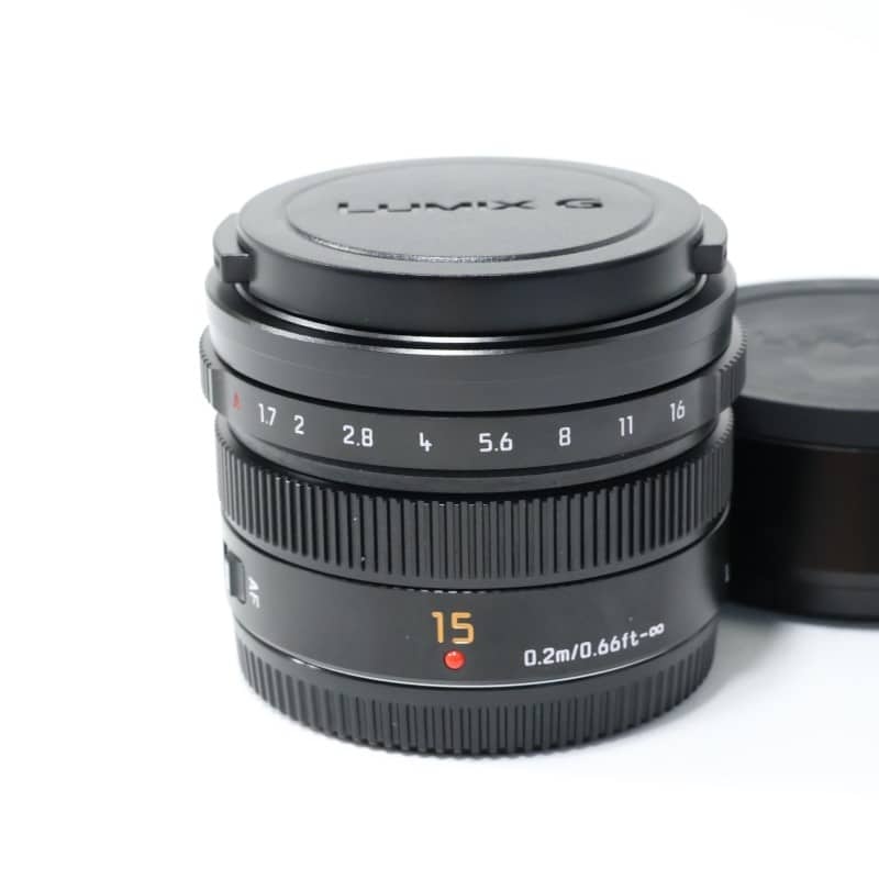 LEICA DG SUMMILUX 15mm/F1.7 ASPH. ブラック H-X015-K