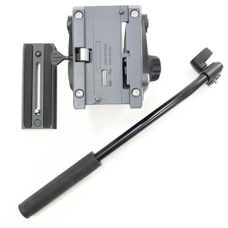 MVH 500AH プロフルードビデオ雲台 60mm フラットベース