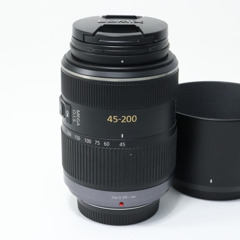 LUMIX G VARIO 45-200mm/F4.0-5.6/MEGA O.I.S. グレー H-FS045200