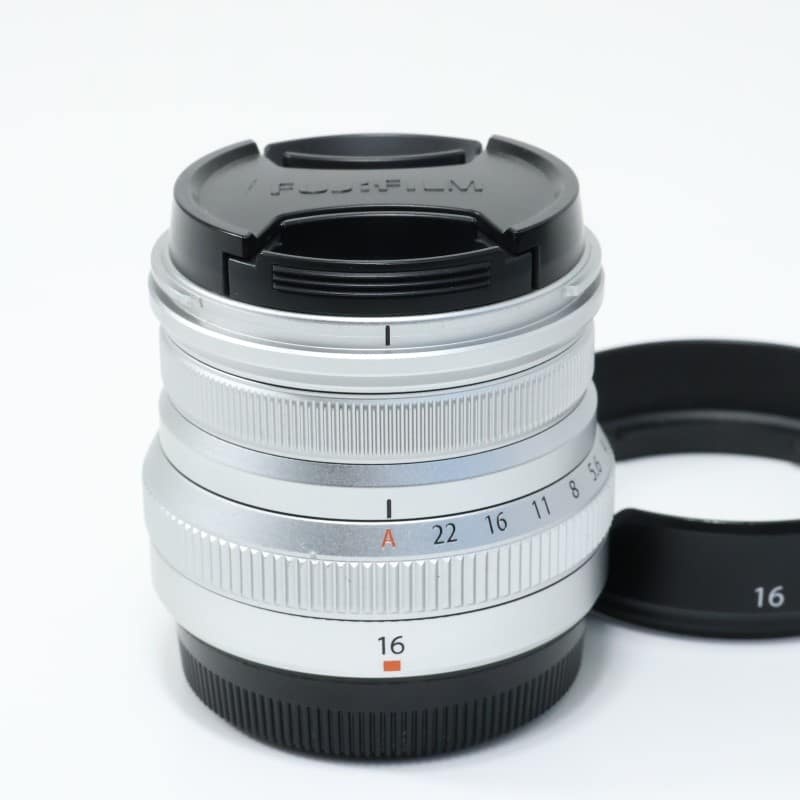 フジノンレンズ XF16mmF2.8 R WR シルバー