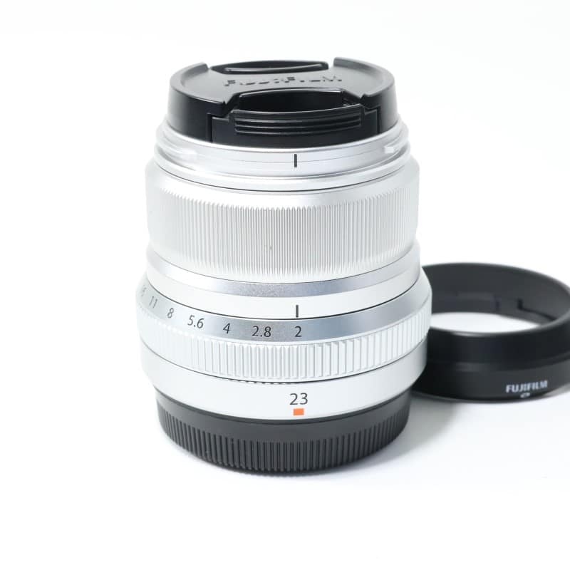 フジノンレンズ XF23mmF2 R WR シルバー
