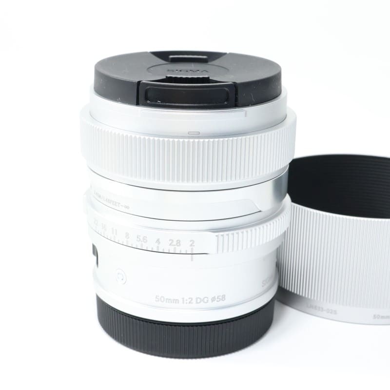Sigma 50mm F2 DG | Contemporary Lマウント シルバー