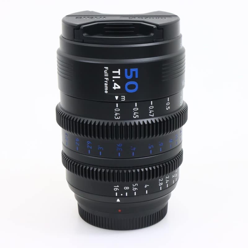 マウント交換式シネマレンズ T1.4 Full Frame 50mm E/ブラック(L/RF/Z交換マウントアダプター付)