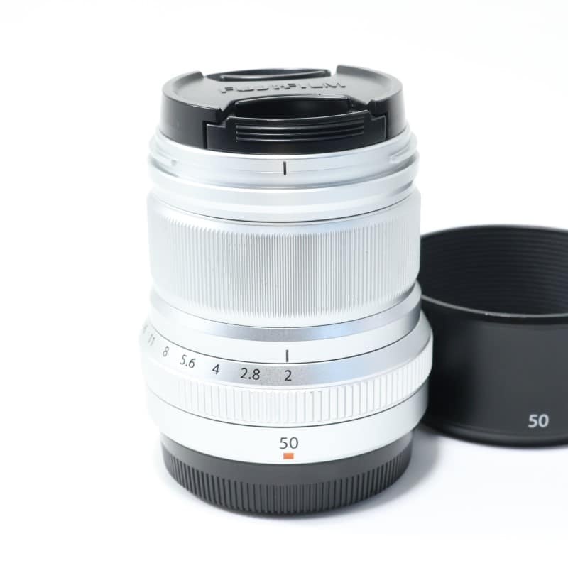 フジノンレンズ XF50mmF2 R WR シルバー