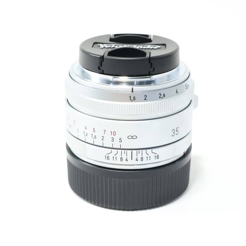 NOKTON Vintage Line 35mm F1.5 Aspherical Type II VM シルバー