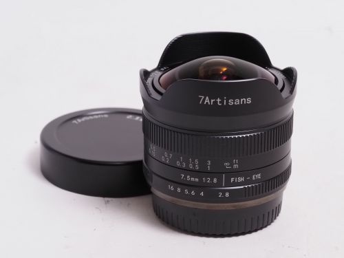 7.5mm F2.8II フジX用 【中古】(L:000)
