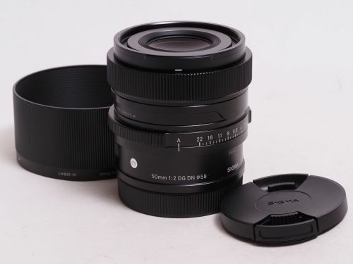 C 50mm F2 DG DN Lマウント 【中古】(L:696)