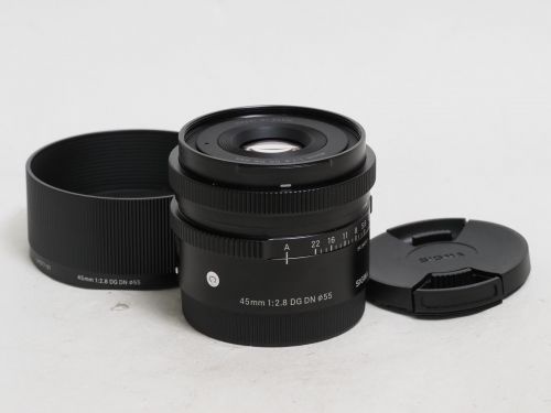 C 45mm F2.8 DG DN ソニーE用 【中古】(L:241)
