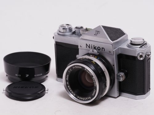 F アイレベル + H-AUTO 50mmF2 【中古】(B:404)