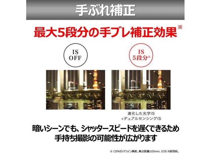 RF24-105mm F4L IS USM 新品                                                  キヤノン 夏のキャッシュバック2025対象商品