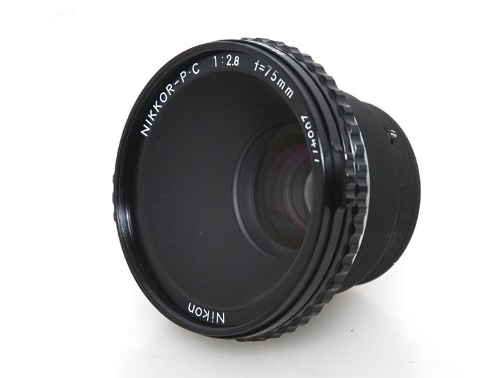 ブロニカS用 ニッコール 75mm F2.8