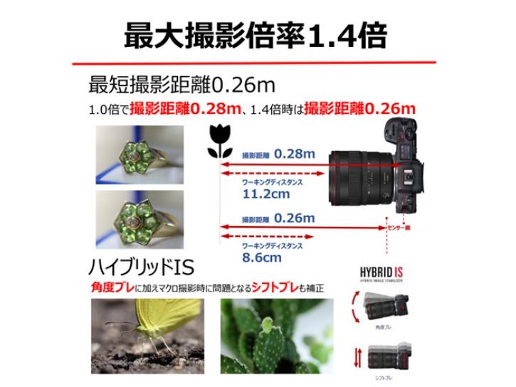 RFレンズ RF100mm F2.8 L  MACRO IS USM 新品                                        キヤノン 夏のキャッシュバック2025対象商品