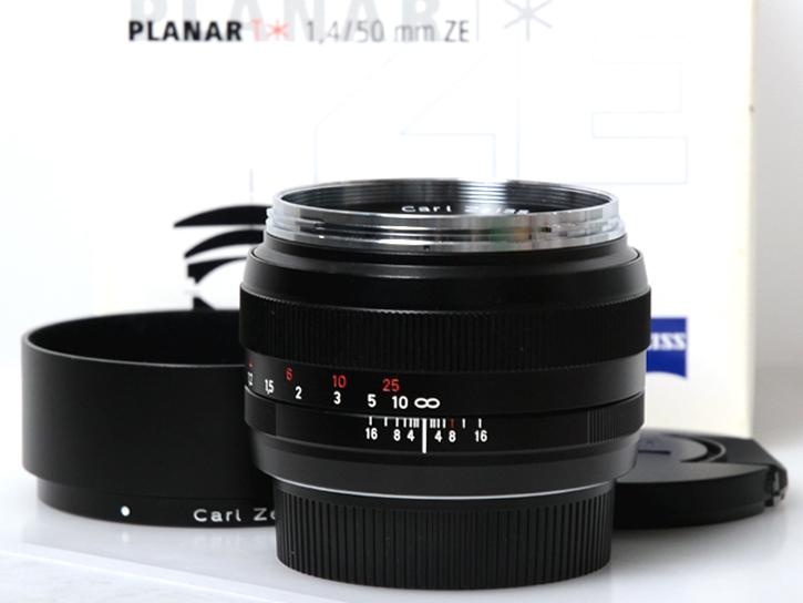 プラナー50mm F1.4 ZE キヤノン用  《Carl Zeiss Planar T* 1.4/50 ZE》