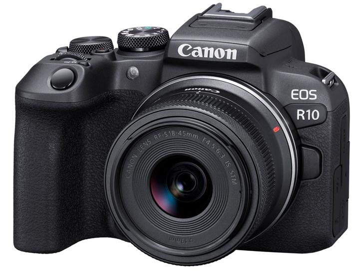 EOS R10 RF-S18-45 IS STM レンズキット 新品                                           キヤノン 夏のキャッシュバック2025対象商品
