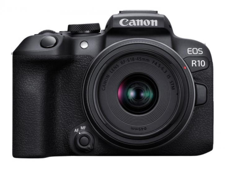 EOS R10 RF-S18-45 IS STM レンズキット 新品                                           キヤノン 夏のキャッシュバック2025対象商品