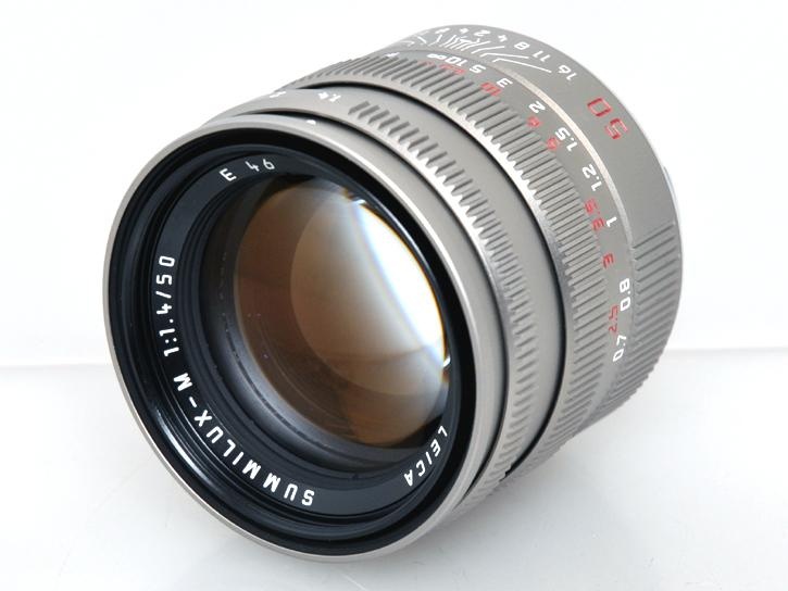 ズミルックスM 50mm F1.4 チタン 代引き不可
