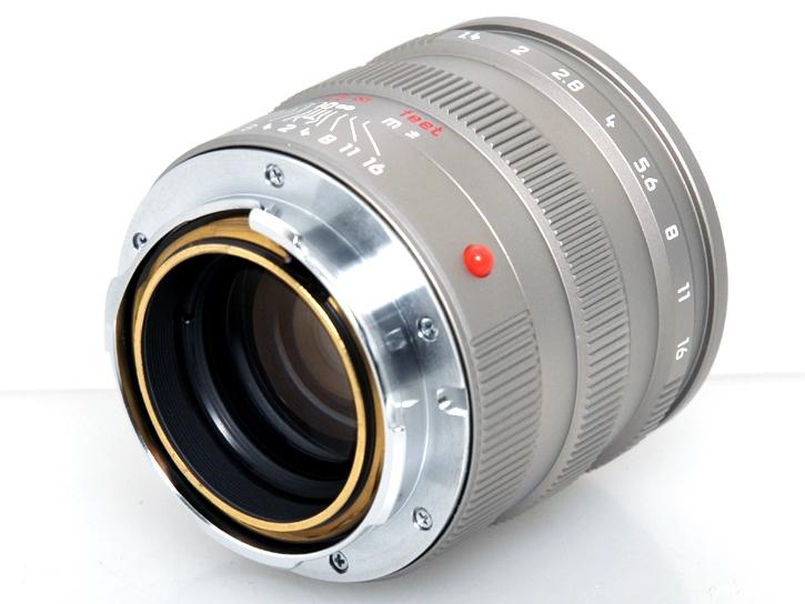 ズミルックスM 50mm F1.4 チタン 代引き不可