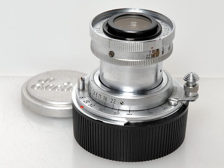 Hexar 50mm F3.5 Lマウント沈胴 Mアダプター付