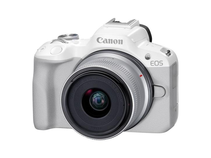 EOS R50 RF-S18-45 IS STM レンズキット ホワイト 新品