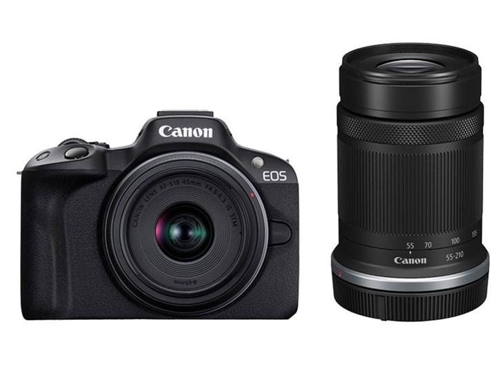 EOS R50 ダブルズームキット  ブラック 新品
