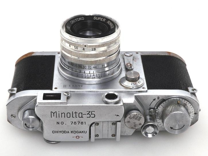 Minolta-35 MODELII  SUPER ROKKOR 50mmF2.8