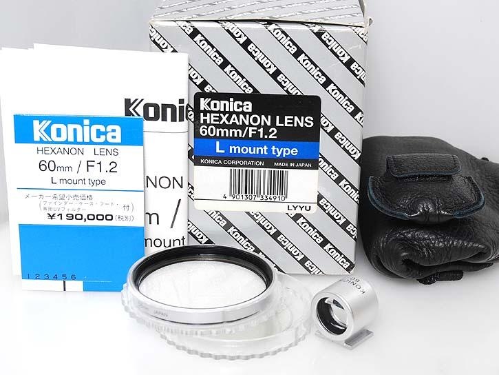 HEXANON 60mm F1.2 （Lマウント）  代引き不可