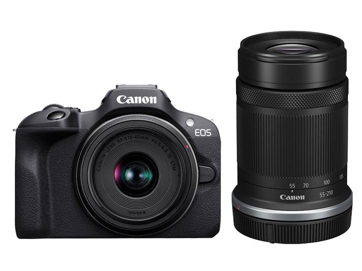 EOS R100・ダブルズームキット 新品                                                 キヤノン 夏のキャッシュバック2025対象商品