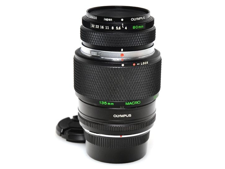 OMズイコー 80mm F4マクロ・ オートエクステンションチューブ65-116