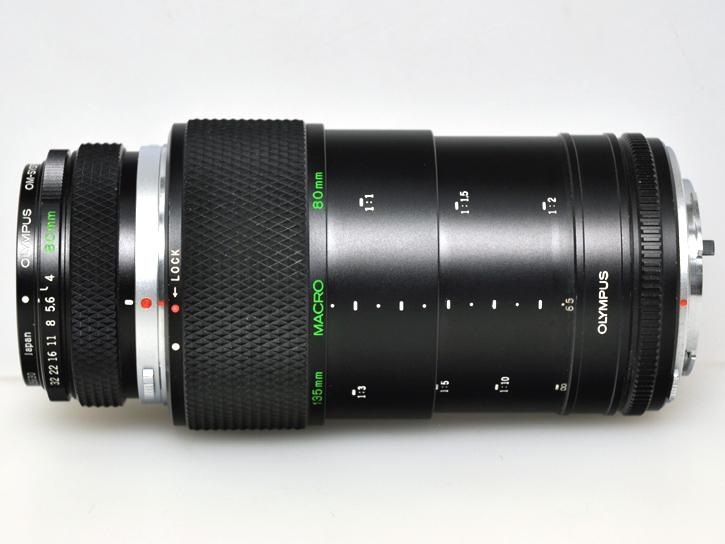 OMズイコー 80mm F4マクロ・ オートエクステンションチューブ65-116