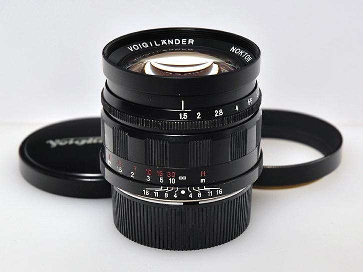 NOKTON 50mm F1.5 Aspherical ブラック ライカLマウントレンズ