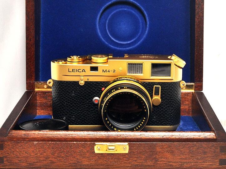 M4-2 ゴールド   ズミルックス50mmF1.4付 代引き不可