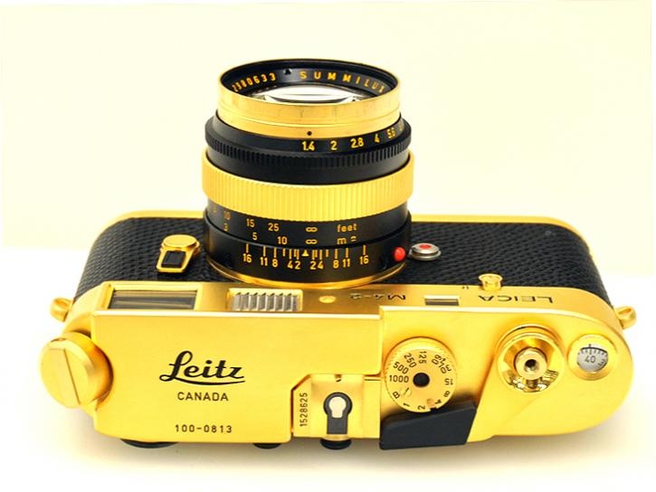 M4-2 ゴールド   ズミルックス50mmF1.4付 代引き不可