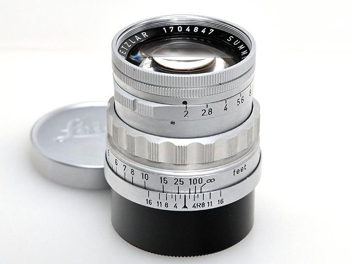 ズミクロン L 50mm F2 シルバー 固定鏡胴