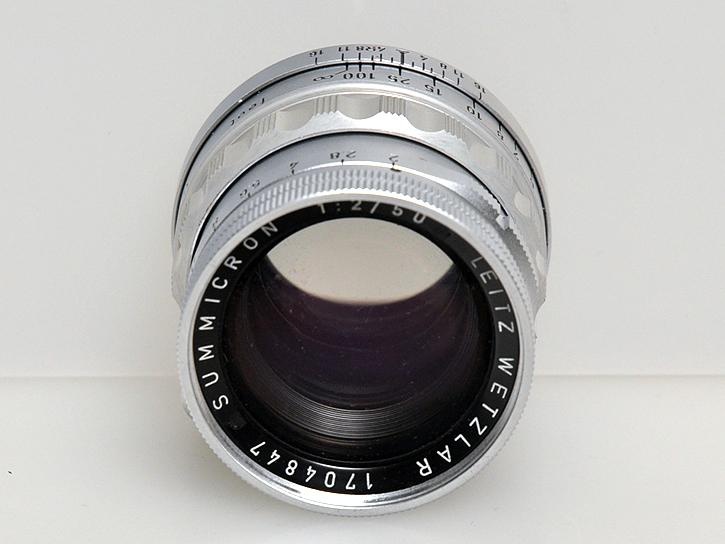ズミクロン L 50mm F2 シルバー 固定鏡胴