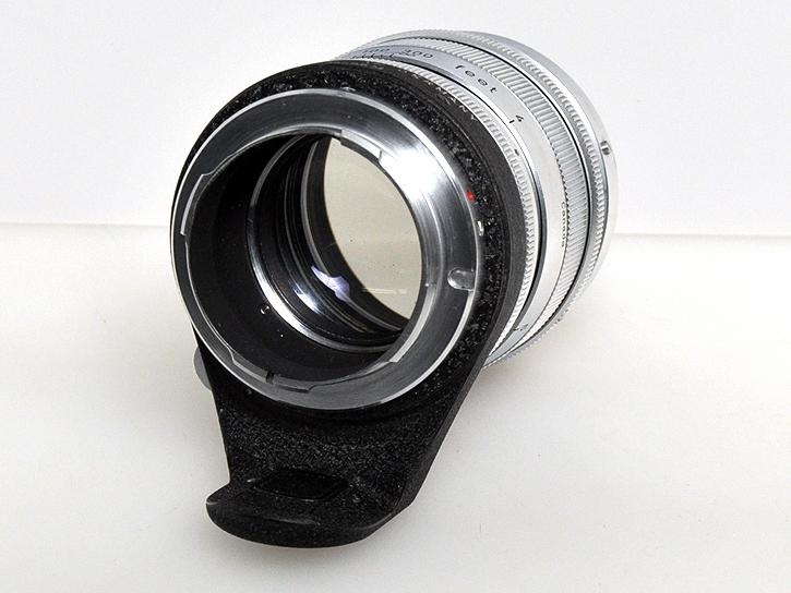 ヘクトール12.5cm F2.5（Hektor 125mm f2.5）カナダ Mマウントアダプター付