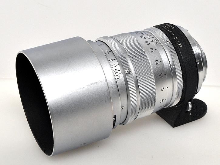 ヘクトール12.5cm F2.5（Hektor 125mm f2.5）カナダ Mマウントアダプター付