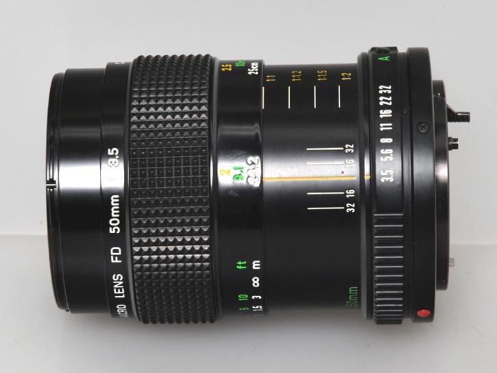 New FD50mm F3.5マクロ